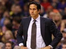 Erik Jon Spoelstra (/ËˆspoÊŠlstrÉ™/ SPOHL-strÉ™; born November 1, 1970)[1] is a Filipino-American professional basketball coach and the current head coach of the National Basketball Association's Miami Heat. Of Filipino descent from his mother's side, he is the first Asian American head coach in the history of the four major North American sports leagues[2][3] and the first Asian American head coach to win an NBA championship.[3]